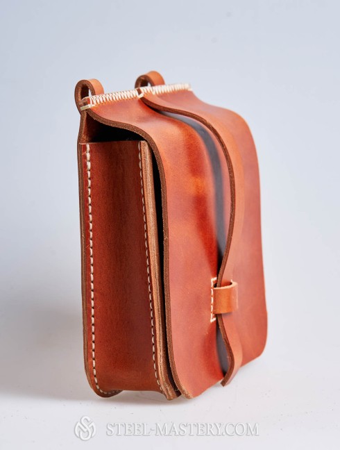 Vintage leather belt bag Sacs
