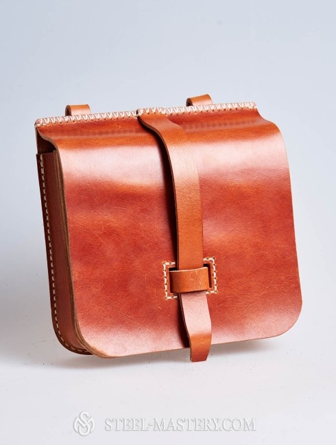 Vintage leather belt bag Sacs