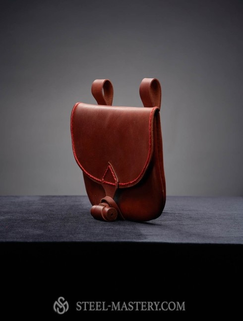 Handmade medieval belt bag Beutel