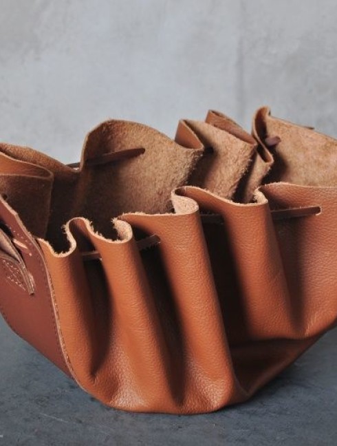 Soft leather pouch Bags