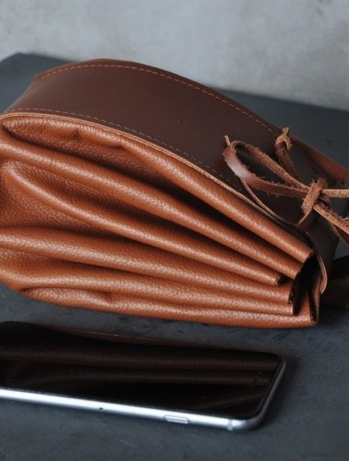 Soft leather pouch Borse