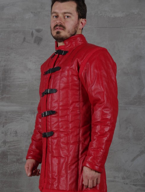 Medieval leather gambeson Plattenrüstungen