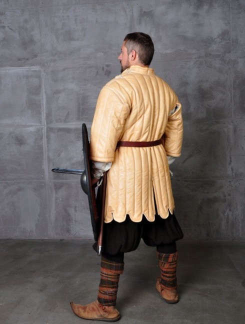 Medieval aketon of leather, XV century Gambesons