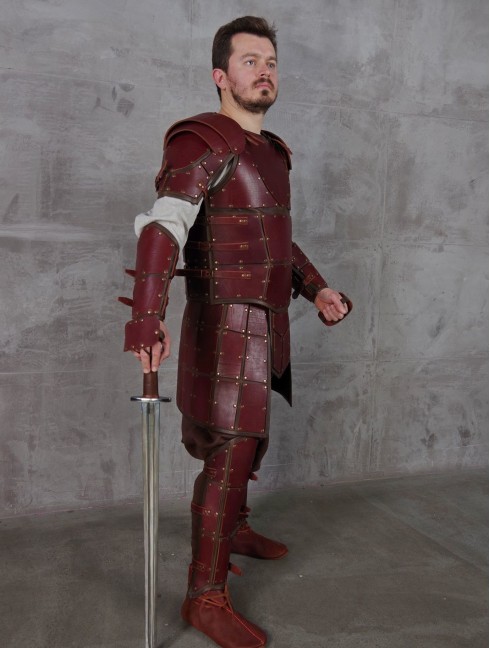 Leather armour in style of Game of Thrones Armure de plaques