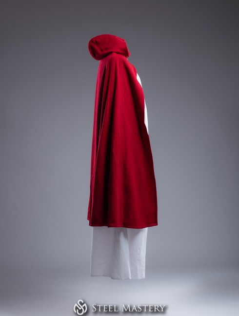 Medieval woolen cloak Versandfertig