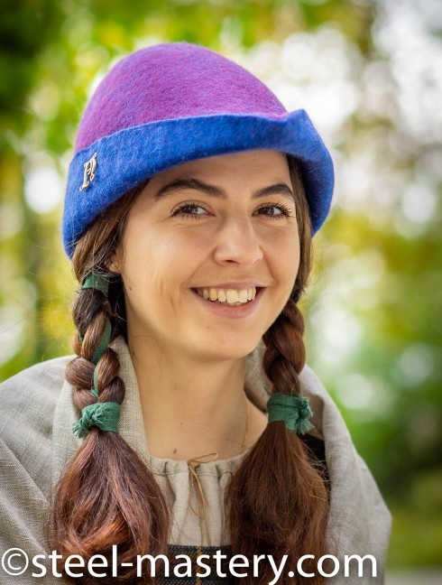 Two-coloured Tyrolean hat Couvre-chefs