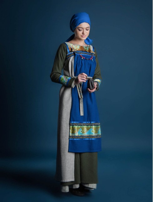 Women's viking outfit "Freyja style" Vestiario medievale