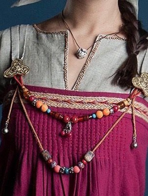 Women's viking outfit "Freyja style" Mittelalterliche Kleidung