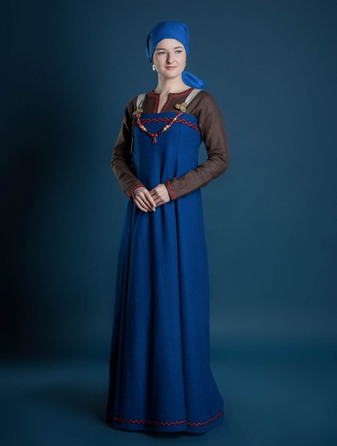 Women's Scandinavian outfit "Frigg style" Vestiario medievale