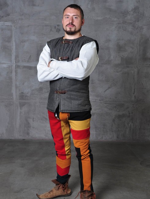 Medieval epoch doublet in Renaissance style Fertige Polsterrüstungen