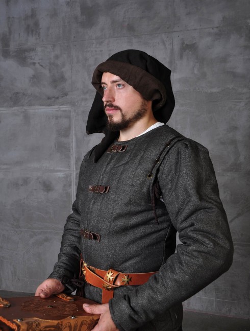 Medieval epoch doublet in Renaissance style Armature imbottite pronte