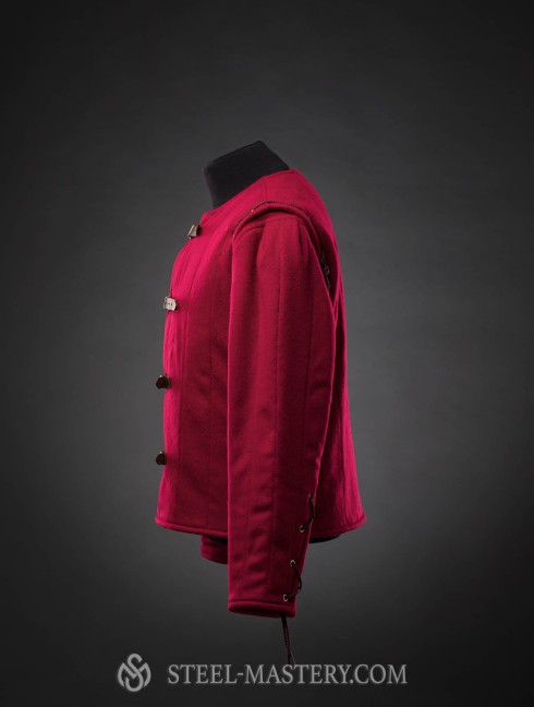 Medieval epoch doublet in Renaissance style Fertige Polsterrüstungen