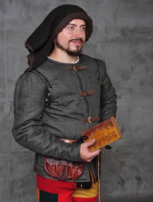 Medieval epoch doublet in Renaissance style Fertige Polsterrüstungen