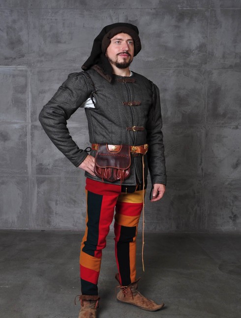 Medieval epoch doublet in Renaissance style Ready padded armour
