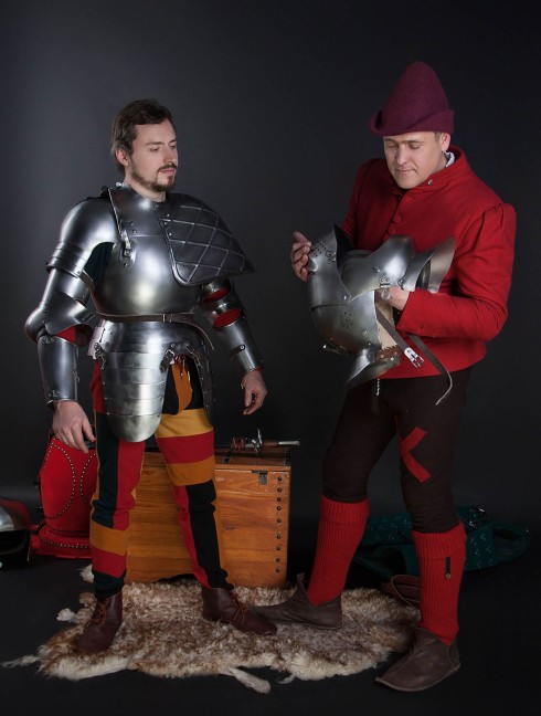 Jousting knight armor, 16th century 