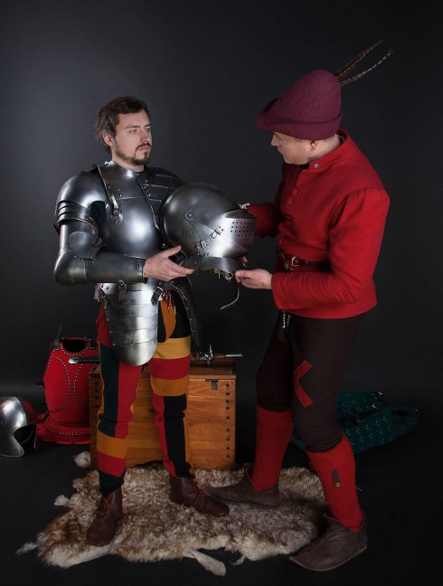 Jousting knight armor, 16th century Armure de plaques