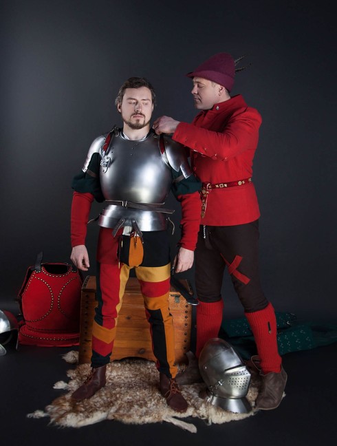 Jousting knight armor, 16th century Armure de plaques