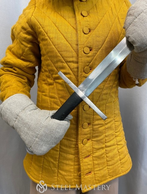 Padded mittens for medieval fencing Guantes y mitones acolchados