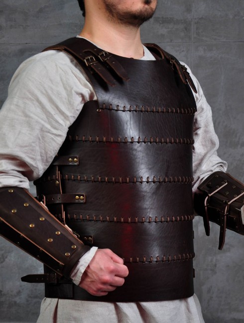 Leather armor costume in style of Bëor the Old Body