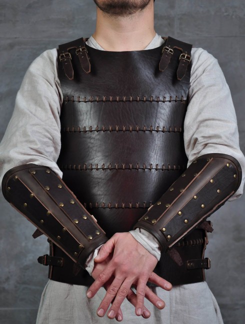 Leather armor costume in style of Bëor the Old Body