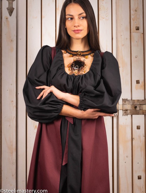 Fantasy dress "Amethyst" Vestiario medievale