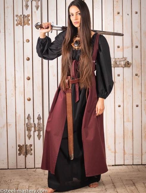 Fantasy dress "Amethyst" Vestiario medievale