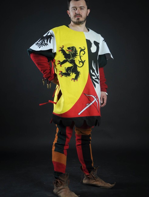 Tabard with lion, crossbow and half-eagle Body