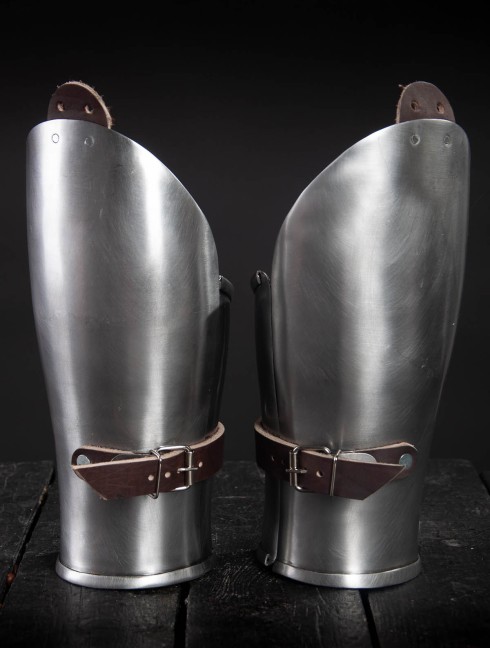 Medieval bracers, 1390-1430 years Metal bracers, couters and full arms