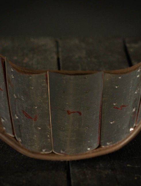 Leather brigantine kit in style of 14th century Armure de plaques