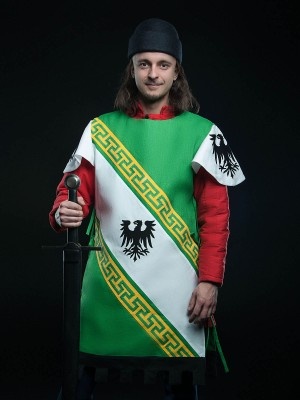 Coat of arms with eagle Vêtements médiévaux