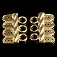 European fitting for clothes, XV century 3 pairs  in stock  image-1