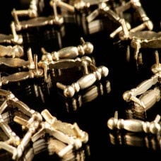 Medieval belt mount of bar shape, XIII-XV centuries (19 pcs  in stock  image-1
