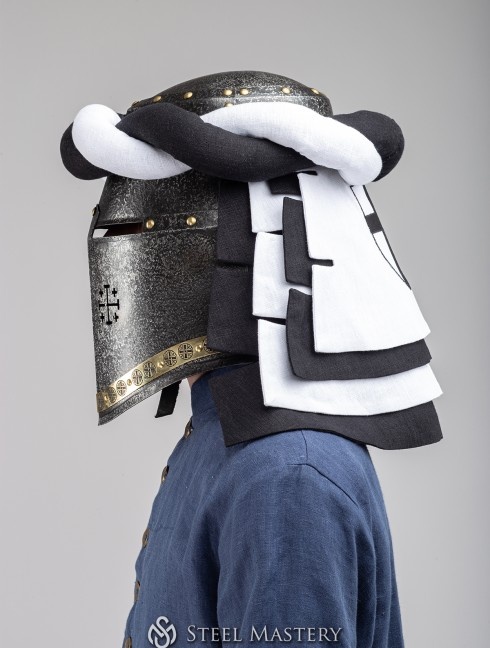 Torse - medieval heraldy headband Helme