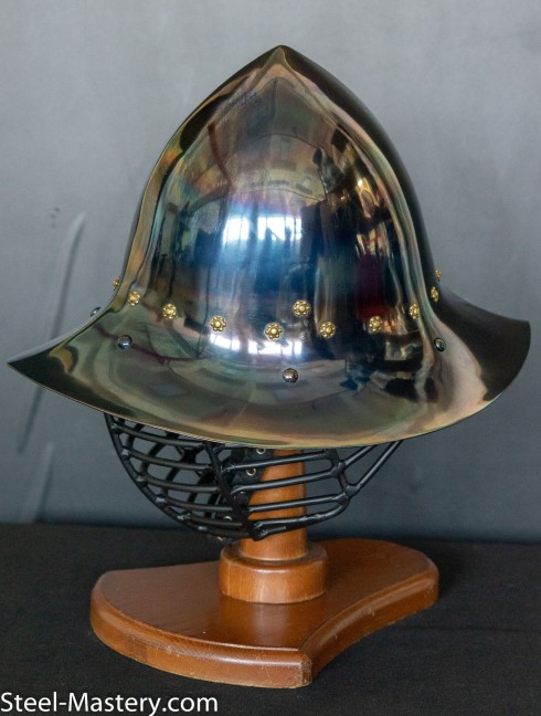 Early cabasset (chapel) Plate armor