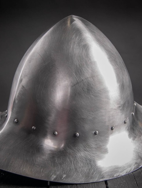 Early cabasset (chapel) Plate armor