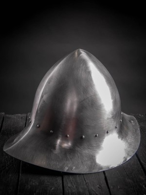 Early cabasset (chapel) Plate armor