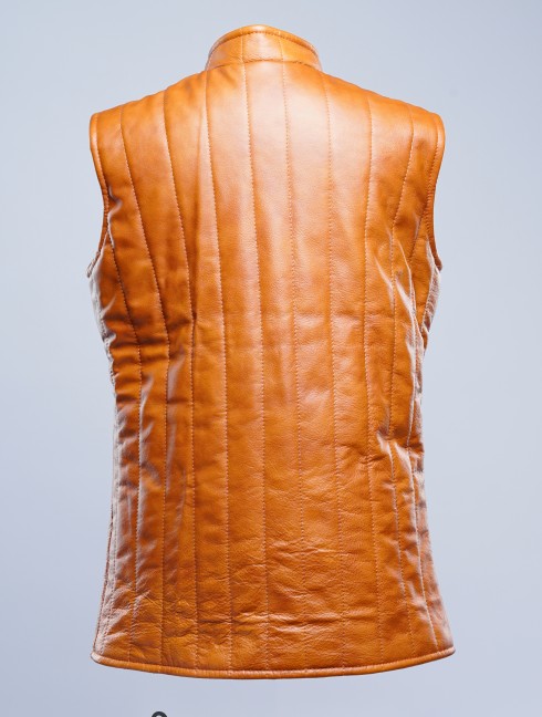 Leather sleeveless gambeson Gambison