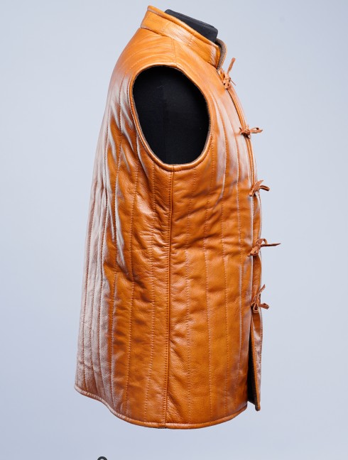 Leather sleeveless gambeson Gambeson