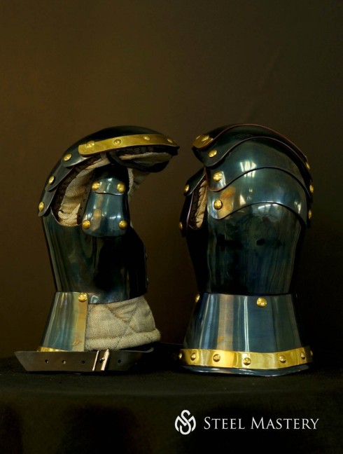 Plate gloves for modern sword fencing Plattenrüstungen
