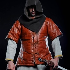 LEATHER VIKING GAMBESON image-1