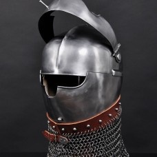ARMET WITH RONDEL, ITALY, MIDDLE XV CENTURY image-1
