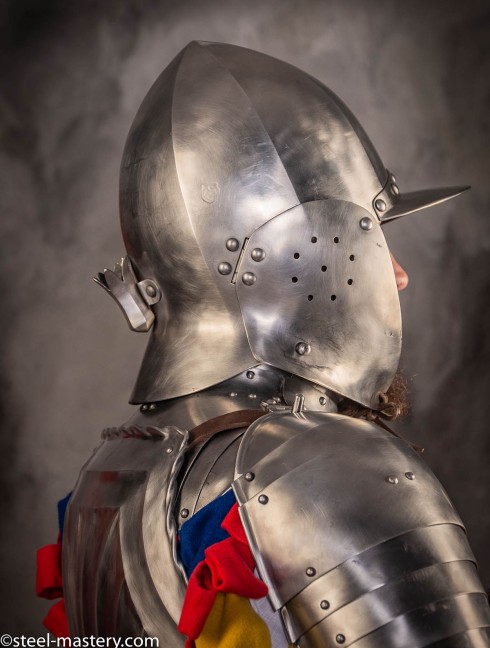 LANDSKNEHT BURGONET HELMET Elmetti
