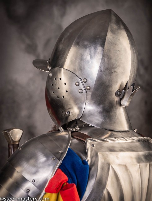 LANDSKNEHT BURGONET HELMET Elmetti
