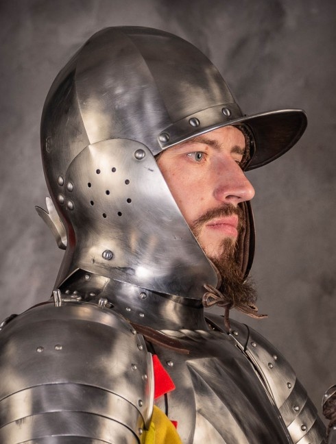 LANDSKNEHT BURGONET HELMET Elmetti