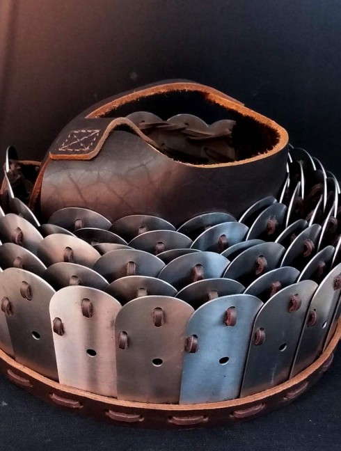 STEEL LAMELLAR ARMOR BREASTPLATE Lamellar body protection