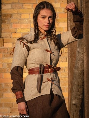 FEMALE SLEEVELESS GAMBESON Gambesón.