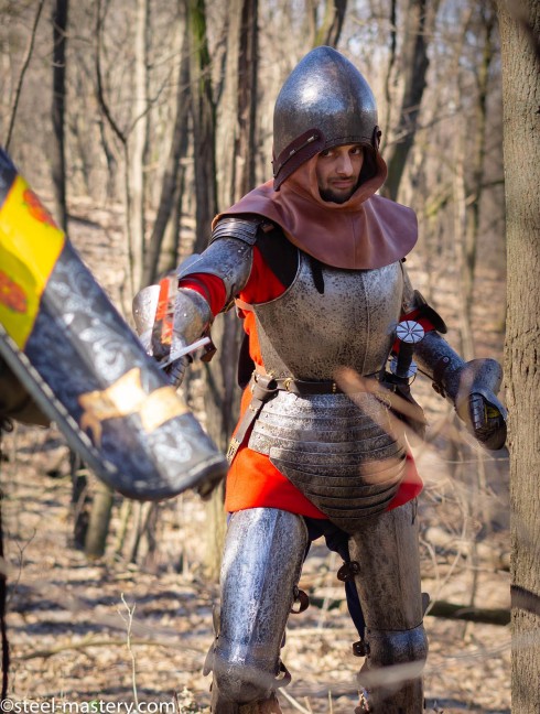 KNIGHT BASCINET HELMET OF XIV CENTURY Helme