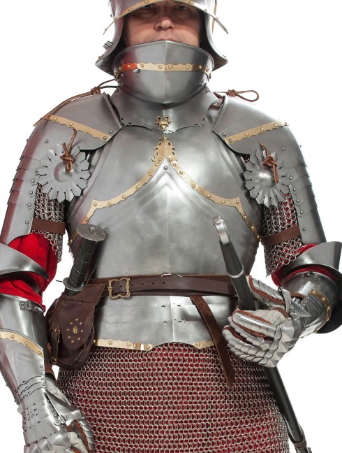 GERMAN GOTHIC CUIRASS, XV CENTURY Cuirasses, breastplates and gorgets