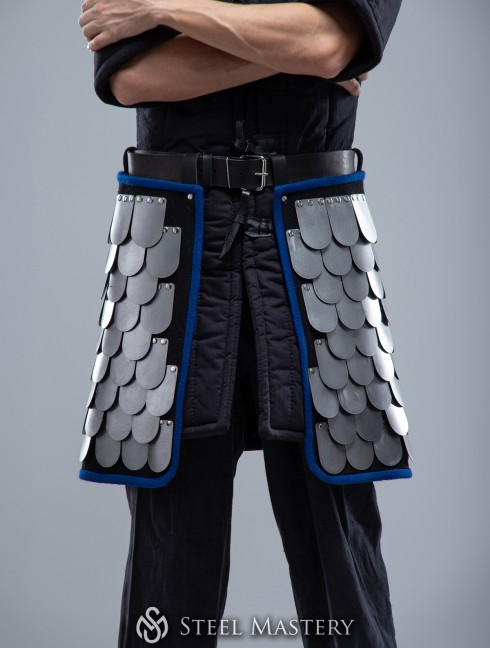 Scale skirt, part of steel scale armor Schuppenpanzer und Platten