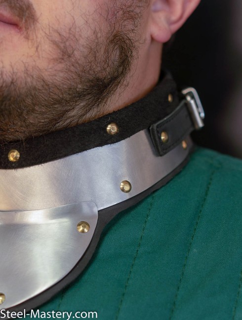 SCA GORGET Cuirasses, plastrons et gorgerins